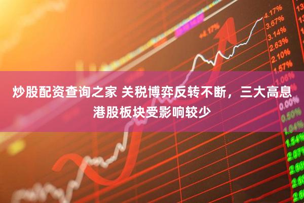 炒股配资查询之家 关税博弈反转不断，三大高息港股板块受影响较少