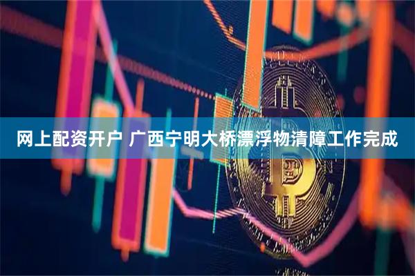 网上配资开户 广西宁明大桥漂浮物清障工作完成